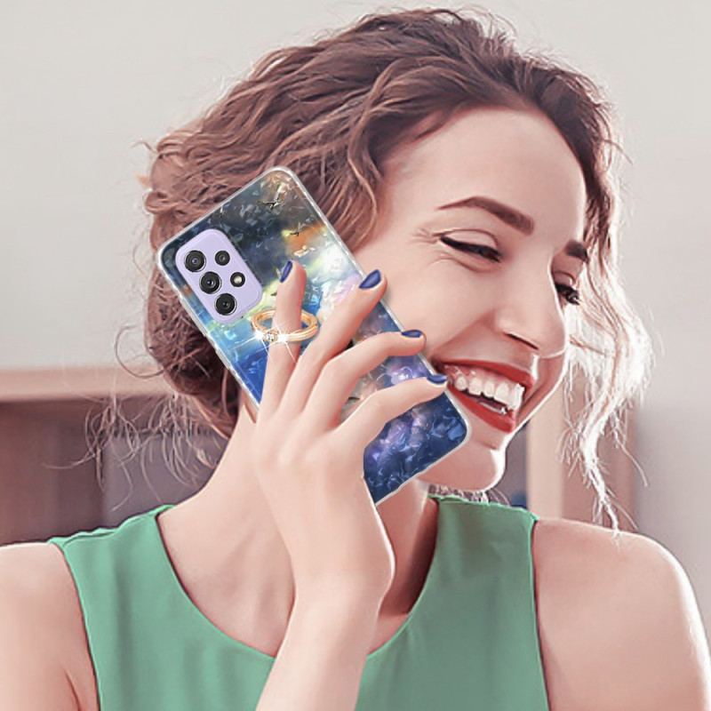 Coque Samsung Galaxy A23 5G Baleine avec Anneau-Support