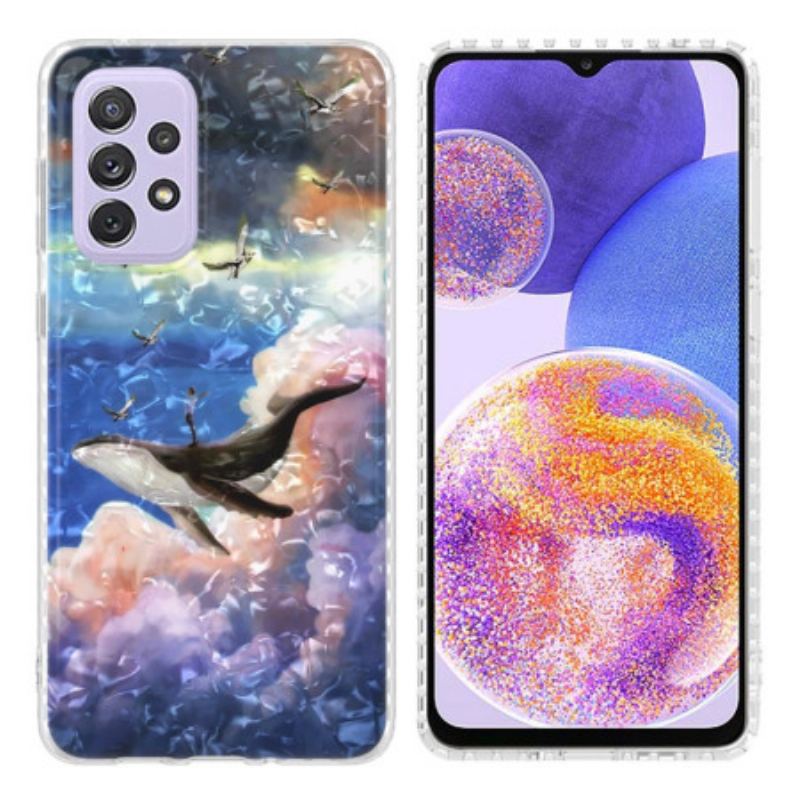 Coque Samsung Galaxy A23 5G Baleine Stylée