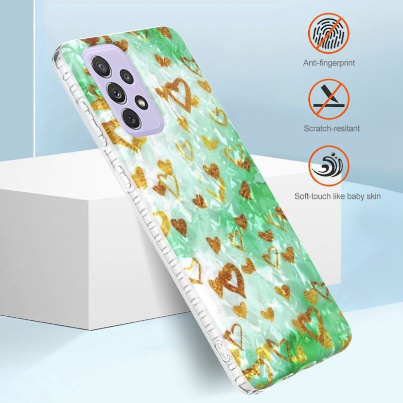 Coque Samsung Galaxy A23 5G Coeurs Stylés