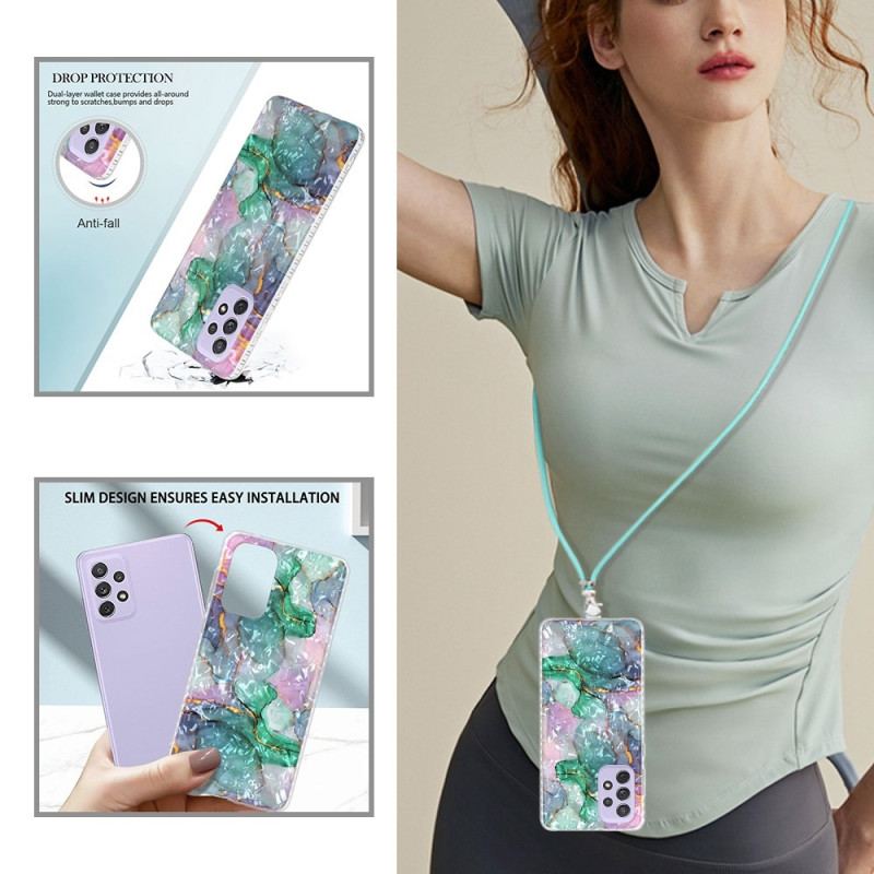 Coque Samsung Galaxy A23 5G à Cordon Stylée