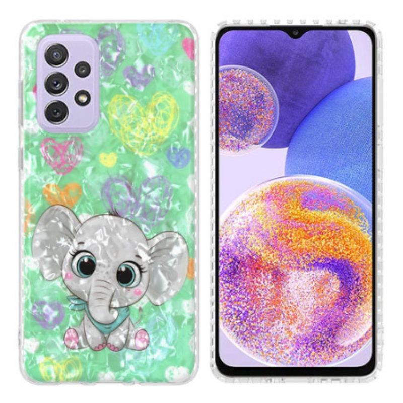 Coque Samsung Galaxy A23 5G Éléphant Stylé