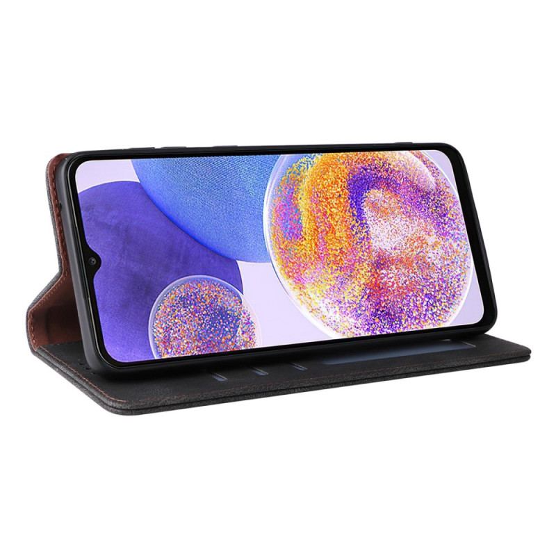 Flip Cover Samsung Galaxy A23 5G Simili Cuir