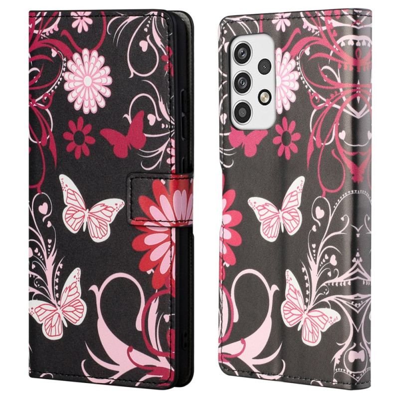 Housse Samsung Galaxy A23 5G Papillons