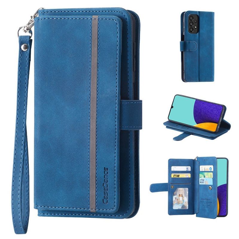 Housse Samsung Galaxy A23 5G Simili Cuir 9 Porte-Cartes CASEDANCE