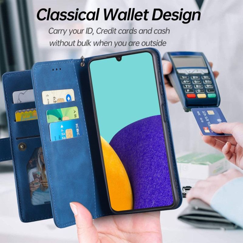 Housse Samsung Galaxy A23 5G Simili Cuir 9 Porte-Cartes CASEDANCE