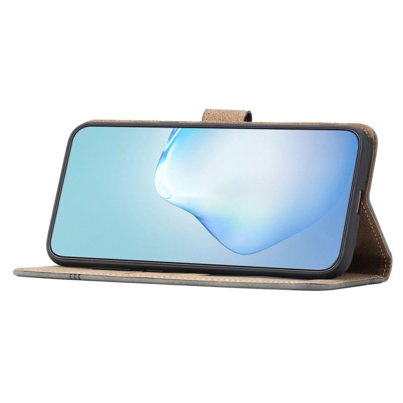 Housse Samsung Galaxy A23 5G Style Cuir Géométrique à Lanière