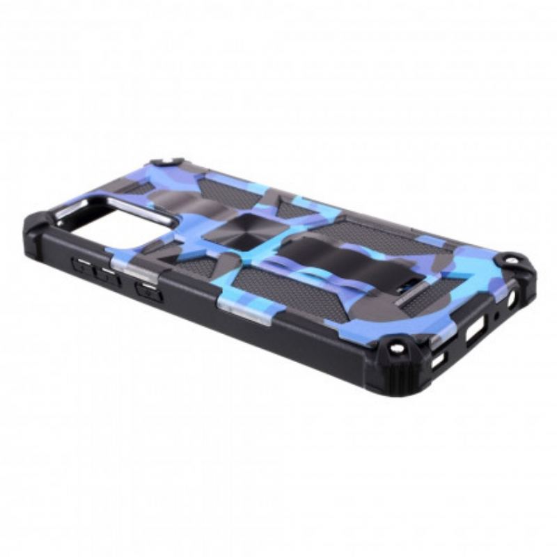 Coque Samsung Galaxy A72 4G / A72 5G Camouflage Support Amovible