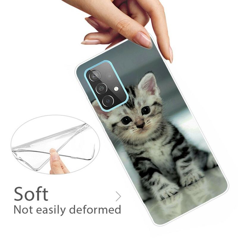 Coque Samsung Galaxy A72 4G / A72 5G Chaton Chaton