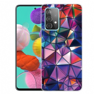 Coque Samsung Galaxy A72 4G / A72 5G Flexible Géométrie