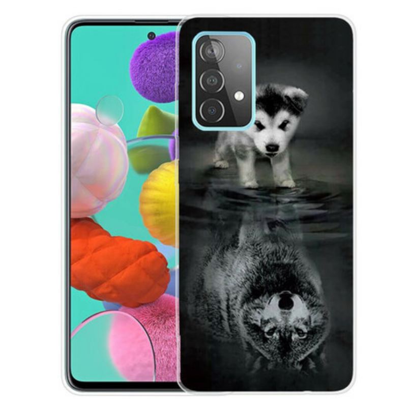 Coque Samsung Galaxy A72 4G / A72 5G Rêve de Chiot
