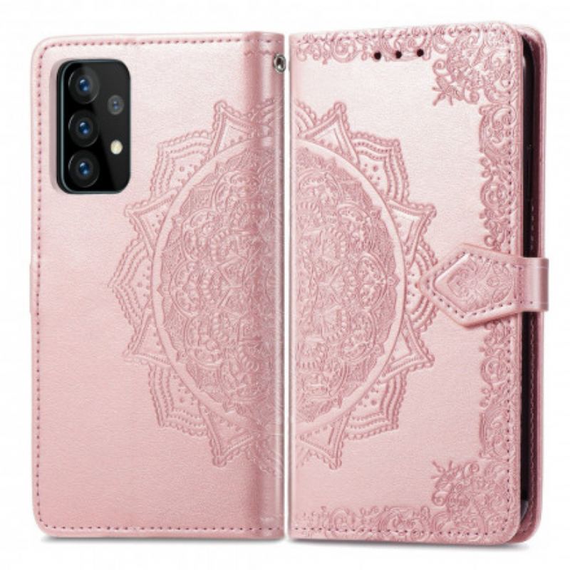 Housse Samsung Galaxy A72 4G / A72 5G Mandala Moyen Age