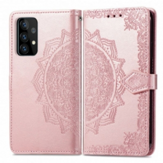 Housse Samsung Galaxy A72 4G / A72 5G Mandala Moyen Age
