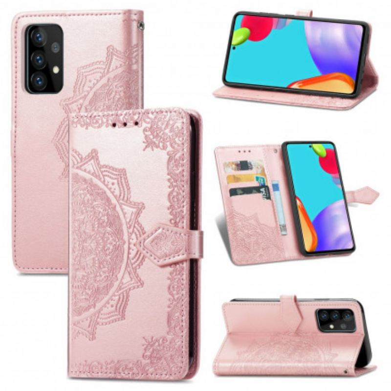 Housse Samsung Galaxy A72 4G / A72 5G Mandala Moyen Age