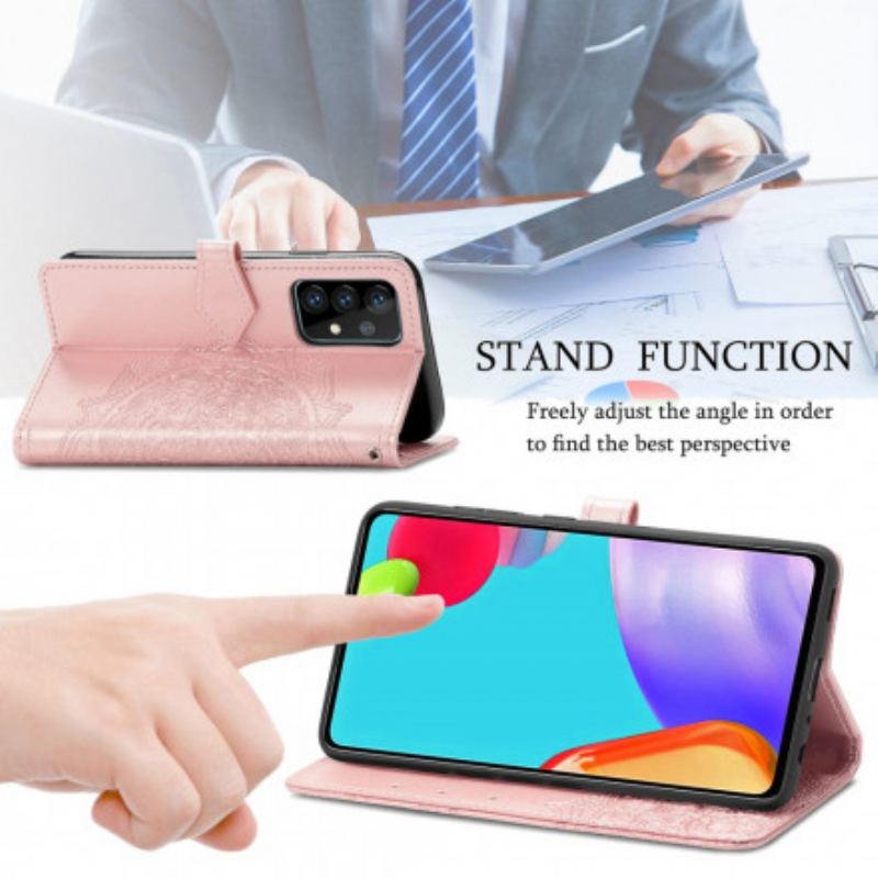 Housse Samsung Galaxy A72 4G / A72 5G Mandala Moyen Age