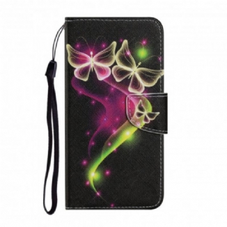 Housse Samsung Galaxy A72 4G / A72 5G Papillons Magiques