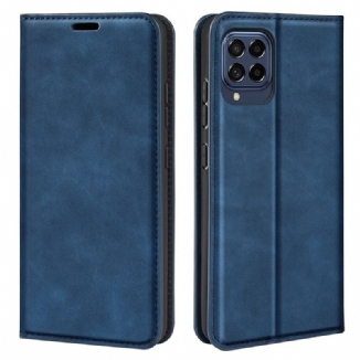 Flip Cover Samsung Galaxy M53 5G Skin-Touch Douceur