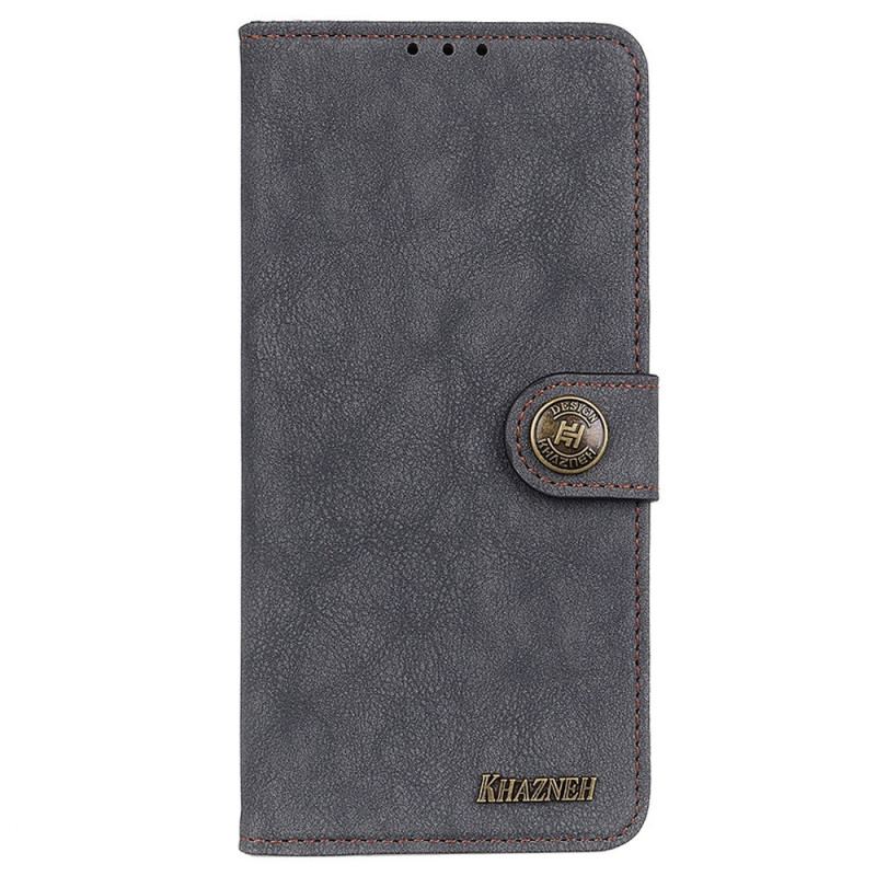 Housse Samsung Galaxy M53 5G Cuir Fendu KHAZNEH