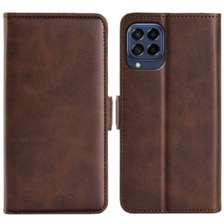 Housse Samsung Galaxy M53 5G Double Rabat