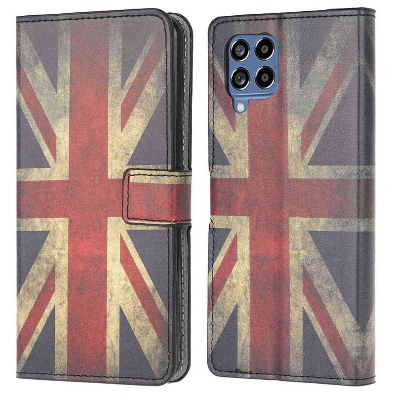 Housse Samsung Galaxy M53 5G Drapeau Anglais