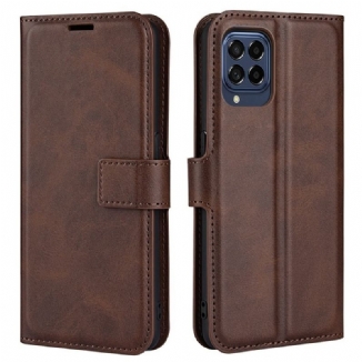 Housse Samsung Galaxy M53 5G Effet Cuir Slim Extrême