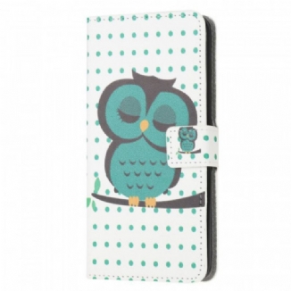 Housse Samsung Galaxy M53 5G Hibou Endormi