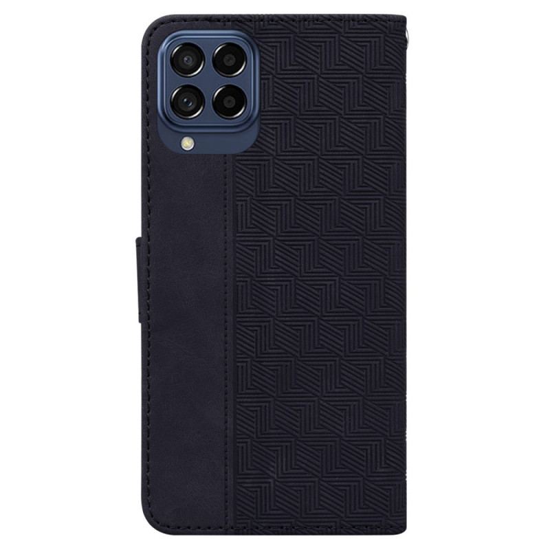 Housse Samsung Galaxy M53 5G Motif à Lanière
