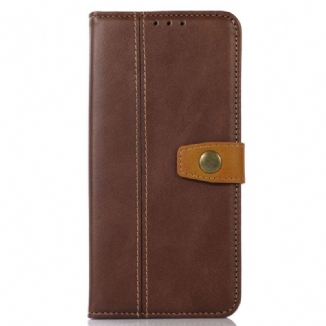 Housse Samsung Galaxy M53 5G Sangle Vintage