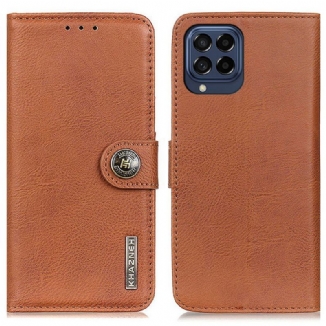 Housse Samsung Galaxy M53 5G Simili Cuir KHAZNEH
