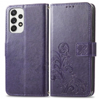 Housse Samsung Galaxy M53 5G Trèfle Quatre Feuilles