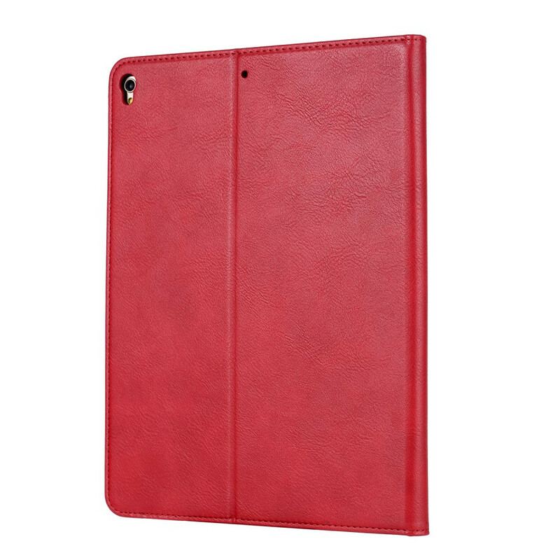 Étui iPad 10.2" (2020) (2019) Effet Cuir Porte-Documents