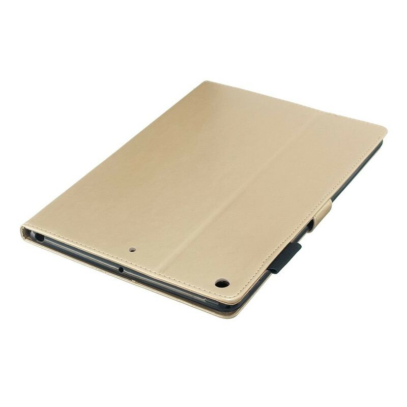 Housse iPad 10.2" (2020) (2019) Effet Cuir Papillons Diamants
