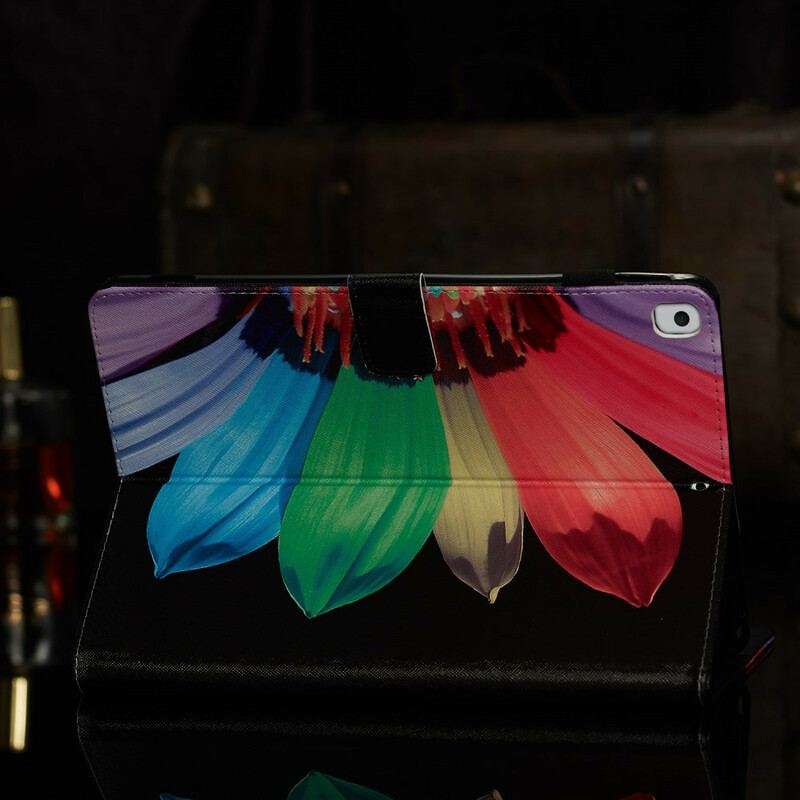 Housse iPad 10.2" (2020) (2019) Fleur Couleur