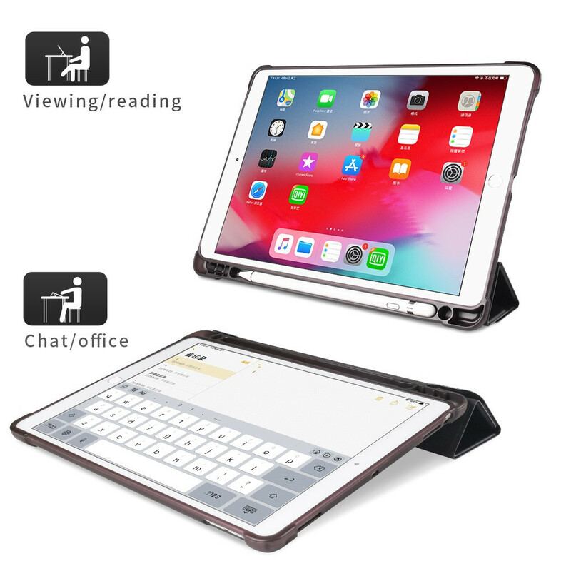 Smart Case iPad 10.2" (2020) (2019) / Air 10.5" (2019) / Pro 10.5" Origami Porte-Stylet