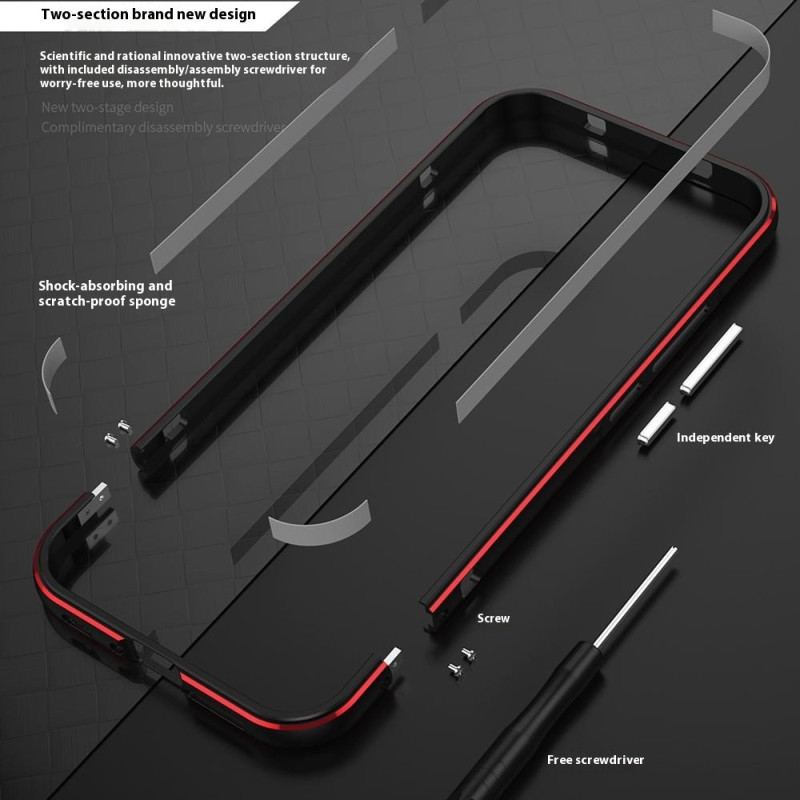 Bumper Xiaomi 17 Pro Max Protection Objectif et Cadre Métallique