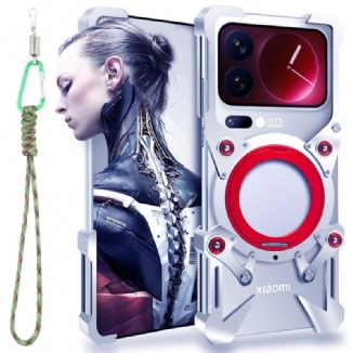 Coque Bumper Xiaomi 17 Pro Max Support Béquille et Dragonne Magnétique