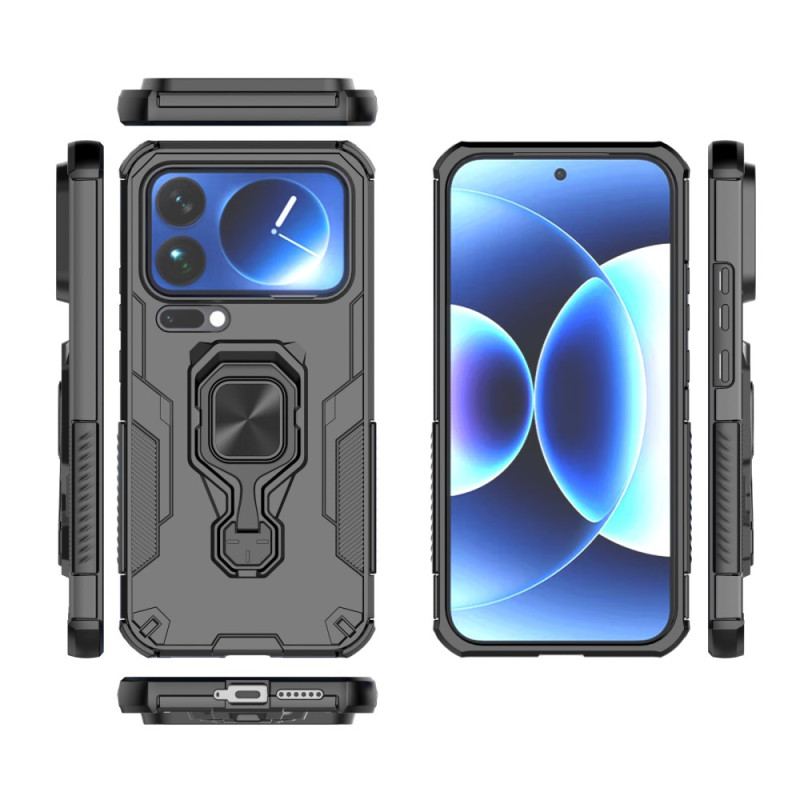 Coque Xiaomi 17 Pro Max Anneau-Support Rotatif