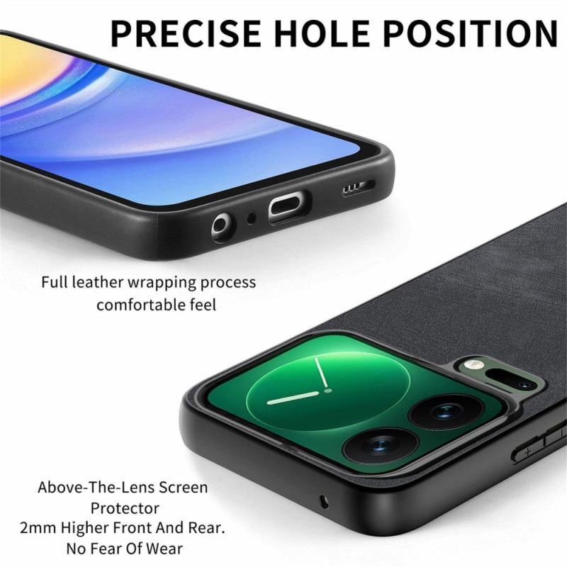 Coque Xiaomi 17 Pro Max Antichoc Fine Effet Cuir