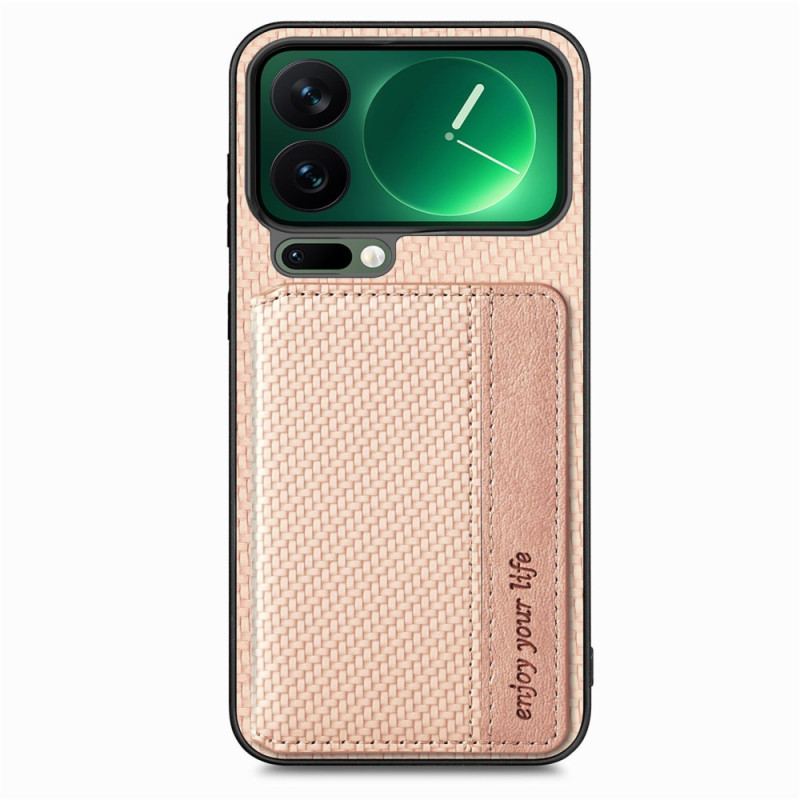 Coque Xiaomi 17 Pro Max Blocage RFID et Porte-Cartes Magnétique