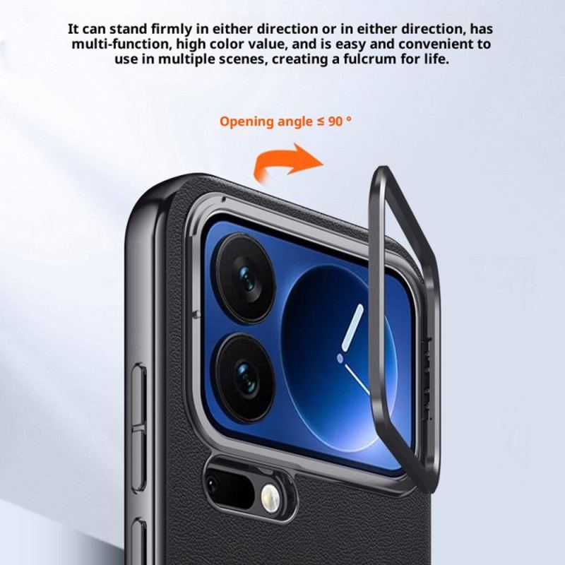 Coque Xiaomi 17 Pro Max Cadre Métal et Support Intégré