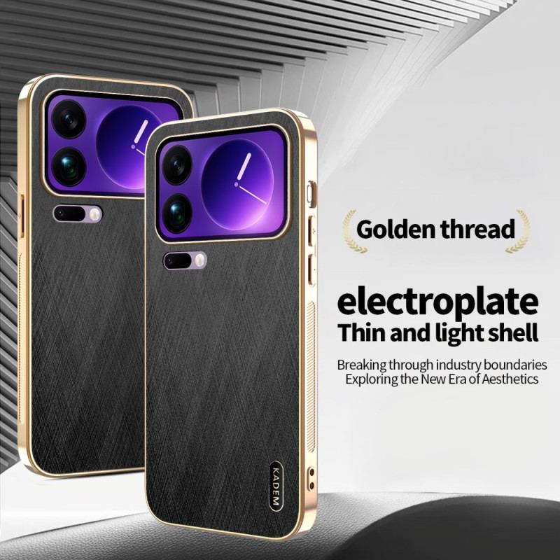 Coque Xiaomi 17 Pro Max Effet Cuir AZNS