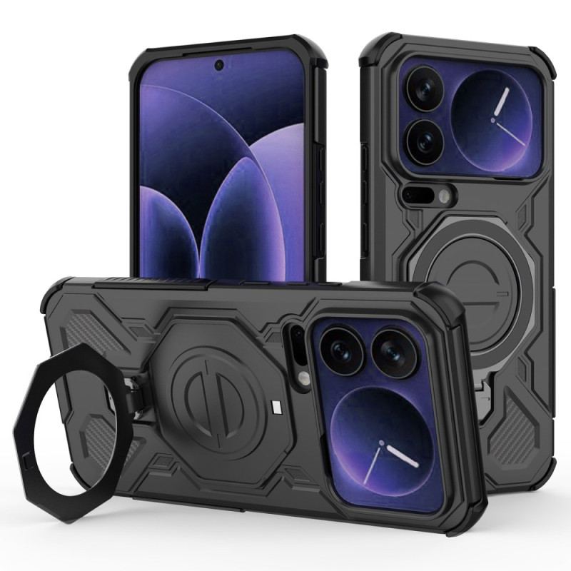 Coque Xiaomi 17 Pro Max Magnétique avec Support Rotatif