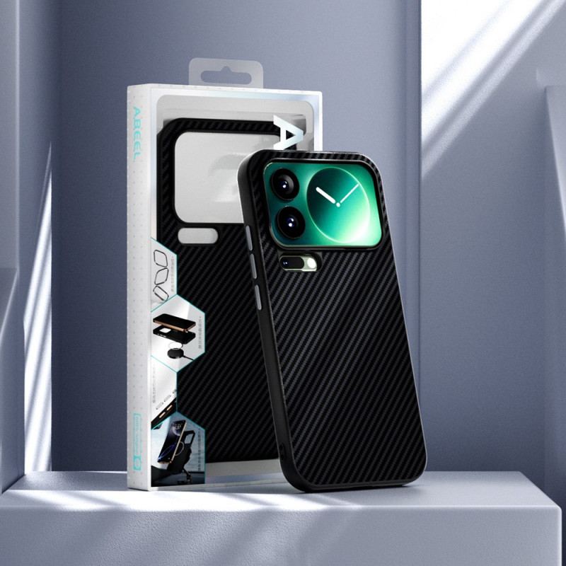 Coque Xiaomi 17 Pro Max Magnétique Fibre Carbone ABEEL