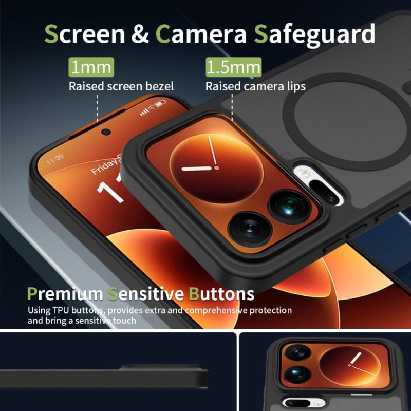 Coque Xiaomi 17 Pro Max Magnétique Hybride Givrée