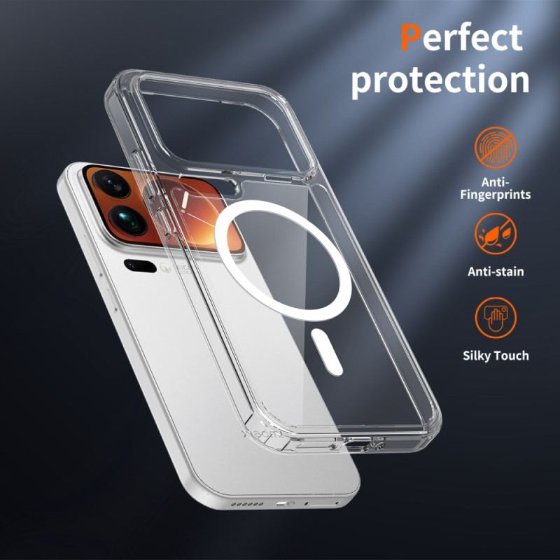 Coque Xiaomi 17 Pro Max Magnétique Transparente Hybride