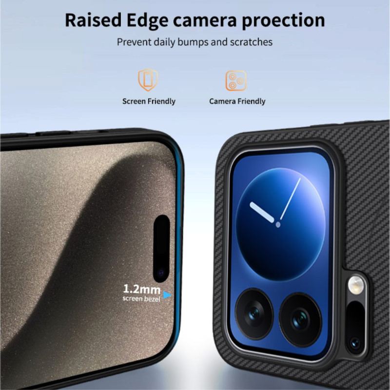 Coque Xiaomi 17 Pro Max MagSafe Fibre Carbone