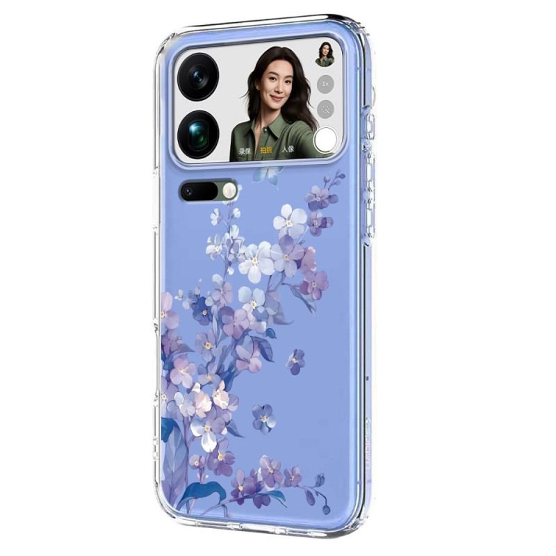 Coque Xiaomi 17 Pro Max Papillons et Fleurs