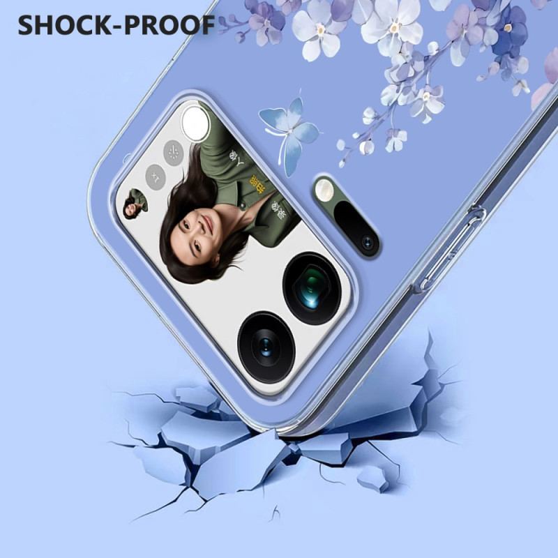 Coque Xiaomi 17 Pro Max Papillons et Fleurs