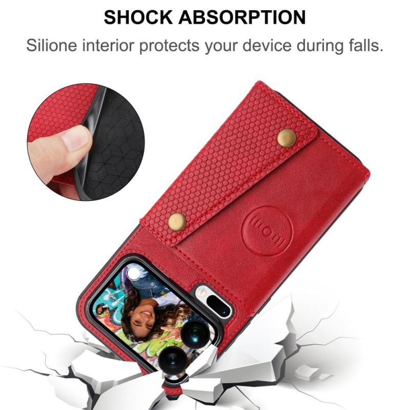 Coque Xiaomi 17 Pro Max Porte-Cartes Effet Cuir