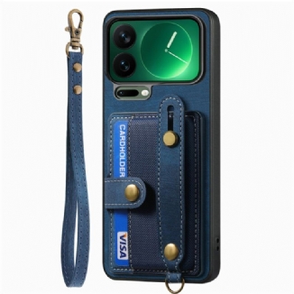Coque Xiaomi 17 Pro Max Porte-Cartes et Béquille