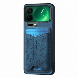 Coque Xiaomi 17 Pro Max Porte-Cartes et Support Ajustable